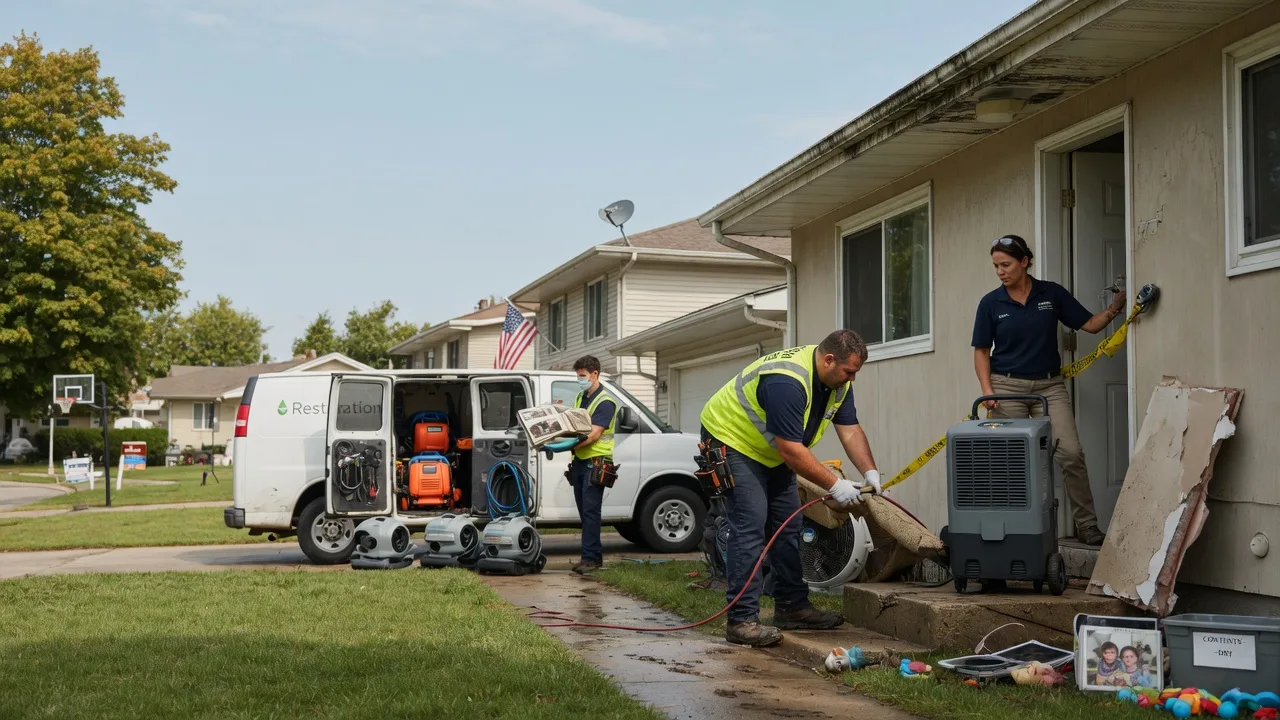Water Damage Restoration in Browns, IL near me
